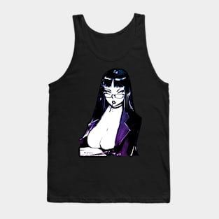 smoking girl Tank Top